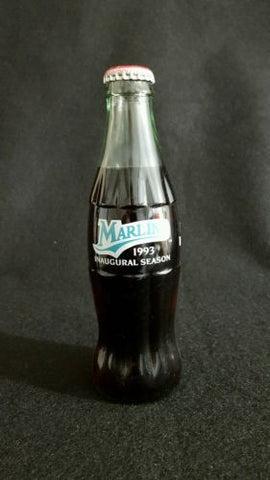 Coca Cola 1993 Marlins Bottle - AIIZ Collectibles